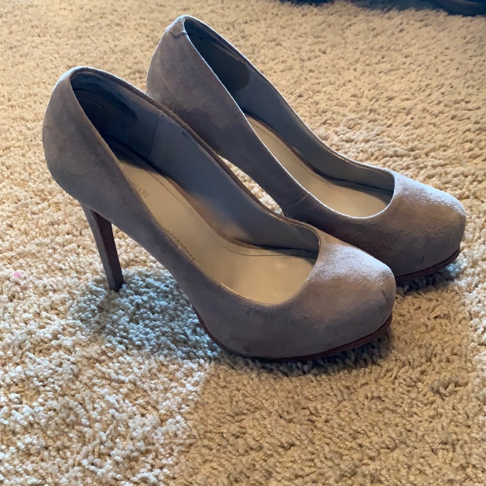 Pour la victoire sexy pumps soft suede size 7.5